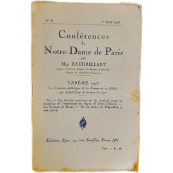 Conférences de Notre-Dame de Paris nº 6