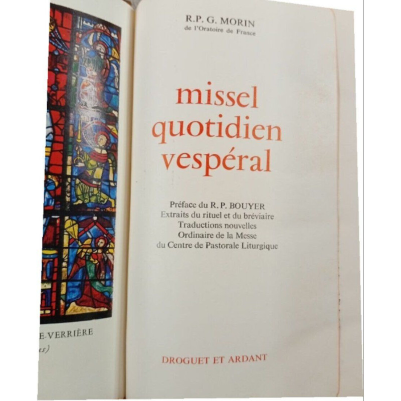 Missel Quotidien Vesperal