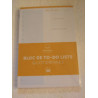 Bloc de to-do lists quotidiennes