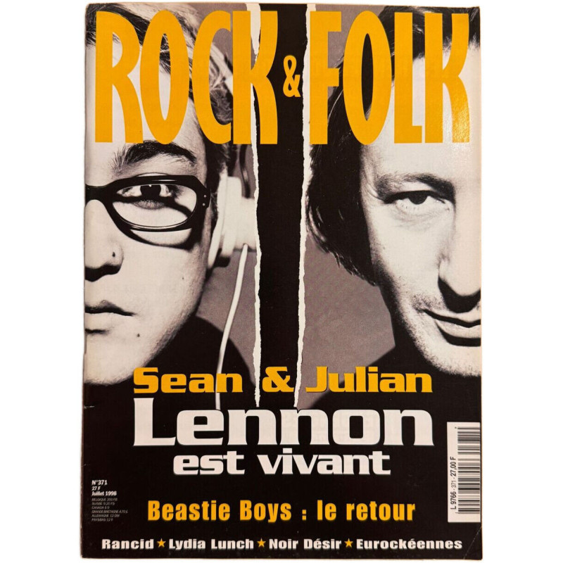 Rock et Folk N° 371 - Juillet 1998