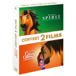 Coffret 2 films: Spirit / Spirit L'indomptable - Neuf sous blister
