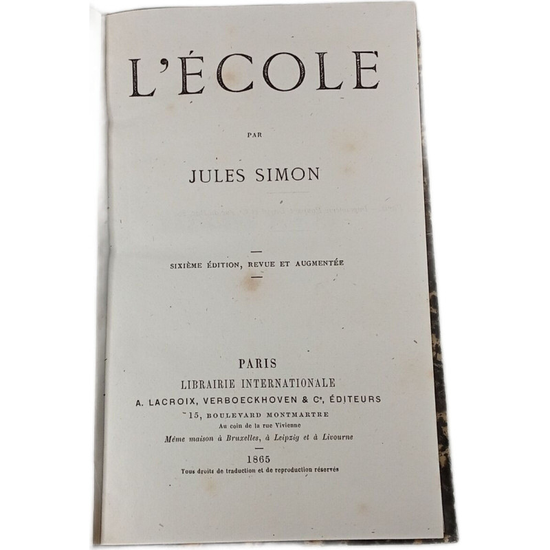 L'école