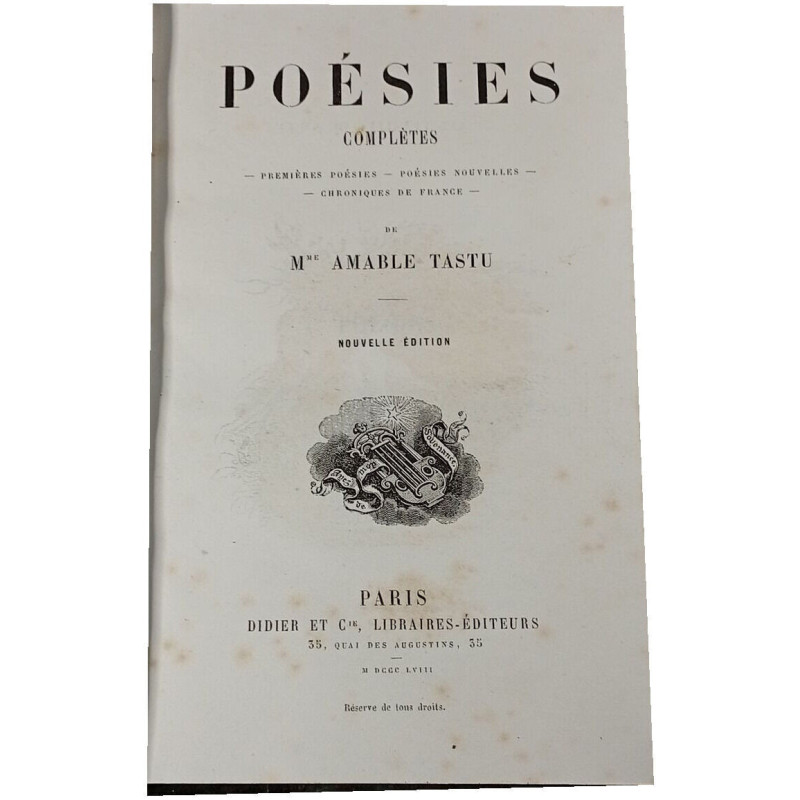 Poésies complètes