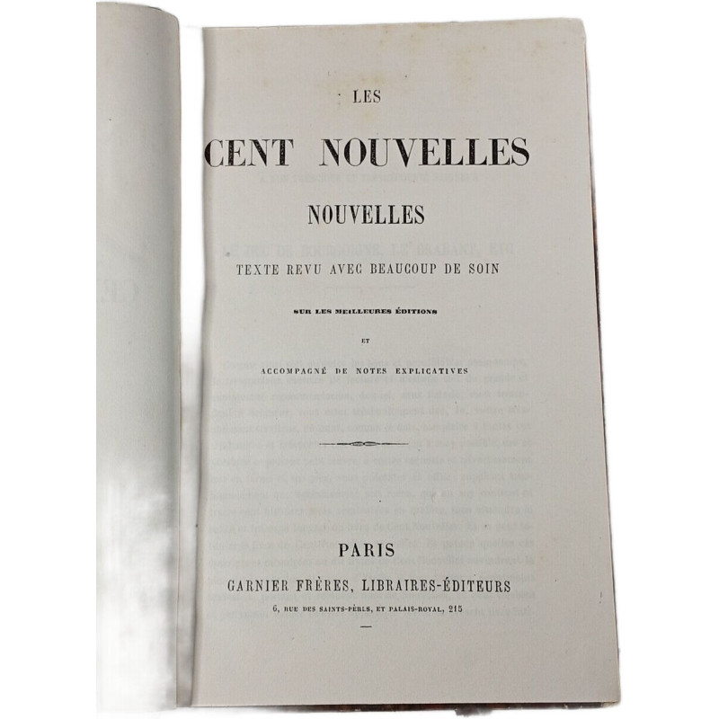 Les cent nouvelles nouvelles