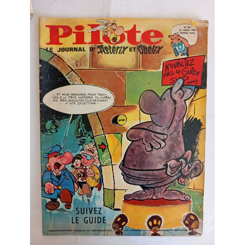 Pilote : Le journal d'Astérix et Obélix N.353 - Juillet