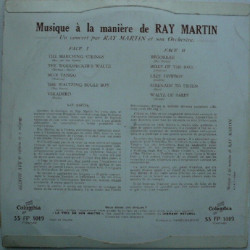 Music In The Ray Martin Manner