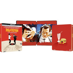Pulp Fiction 4K Ultra HD + Blu-ray - Boîtier SteelBook® limité...