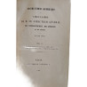 Instructions générales et circulairs de M. le Directeur Général de...