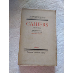 Cahiers 1716-1755