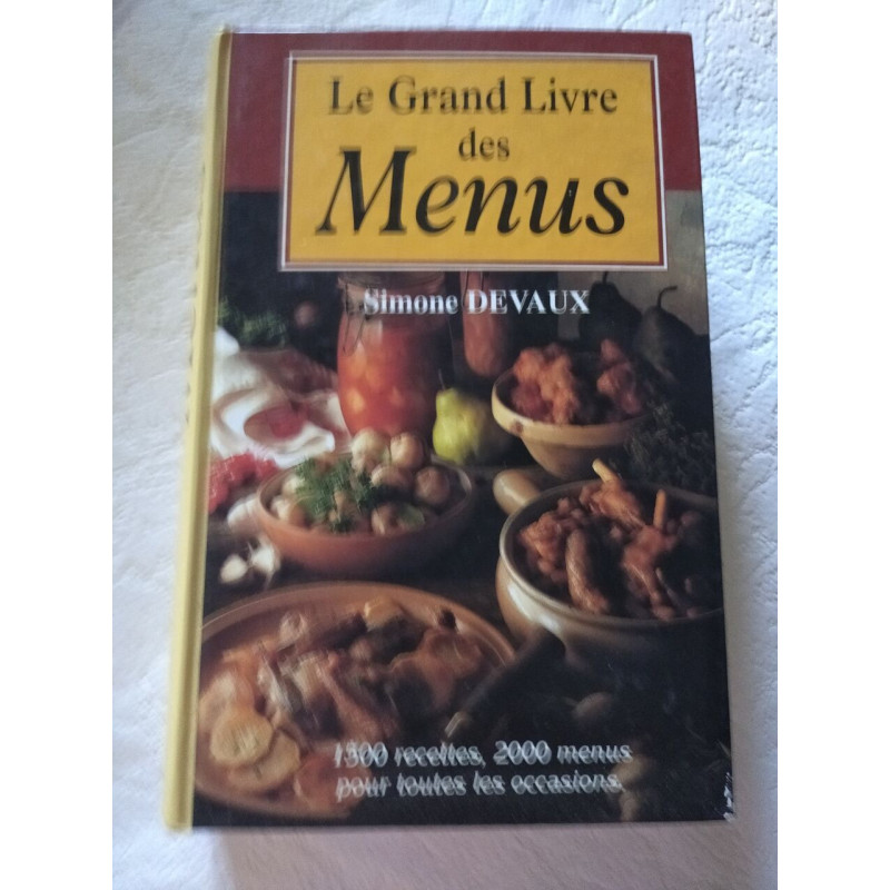 Le Grand Livre des Menus