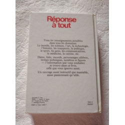 Réponse à tout