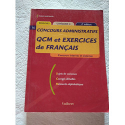 Concours administratifs QCM et exercices de français