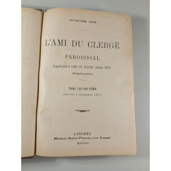 L'Ami du clergé paroissial - Tome XIX (1907)