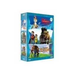 Coffret 3 films: Niko le petit renne/L'ours montagne/ Chasseurs de...