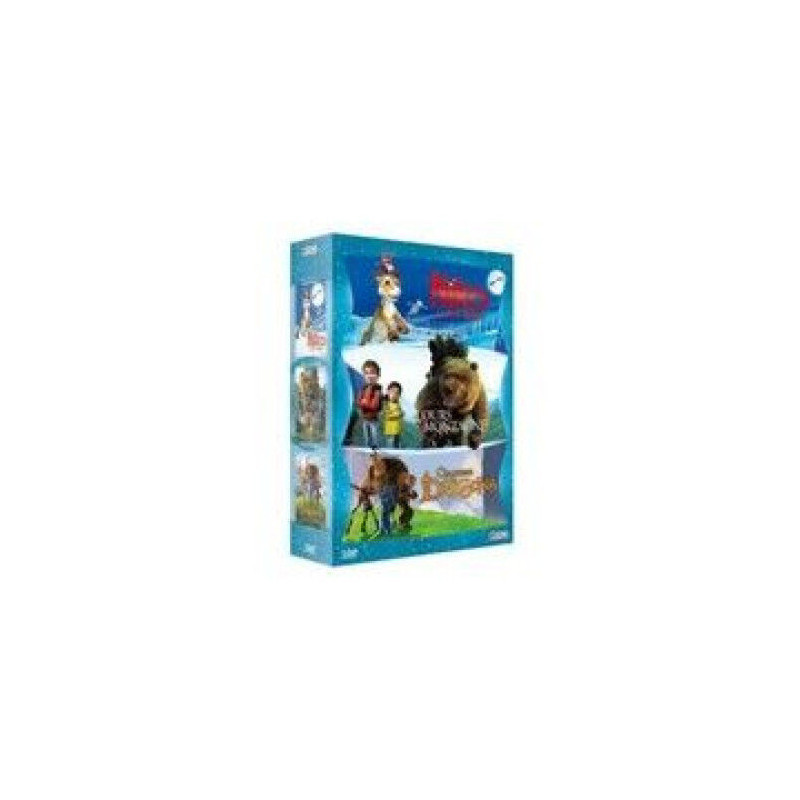 Coffret 3 films: Niko le petit renne/L'ours montagne/ Chasseurs de...