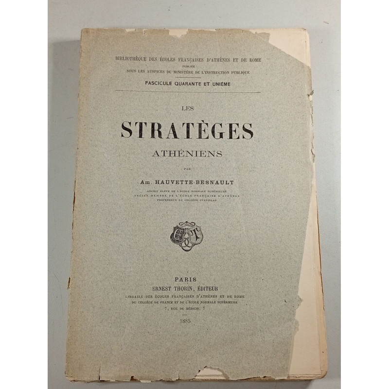 Les Stratèges Athéniens