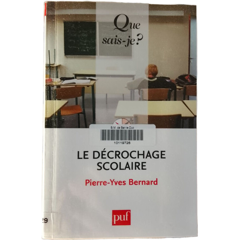 Le décrochage scolaire