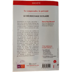 Le décrochage scolaire