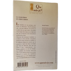 La Sanction en éducation