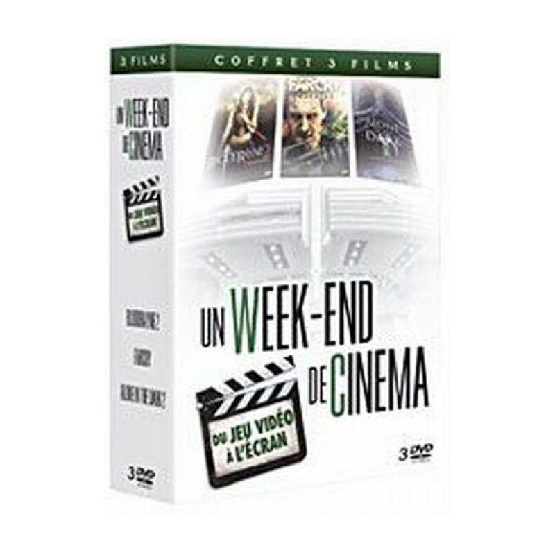 Coffret 3 DVD Un week-end de cinéma : du jeu vidéo à l'écran -...