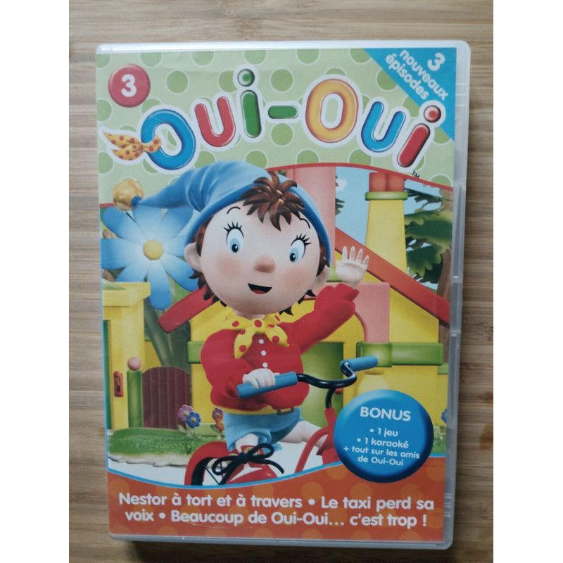Dvd - Oui-Oui: Nestor à tort et à travers-Le taxi perd sa voix