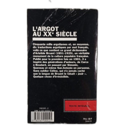 L'argot au XXe siècle