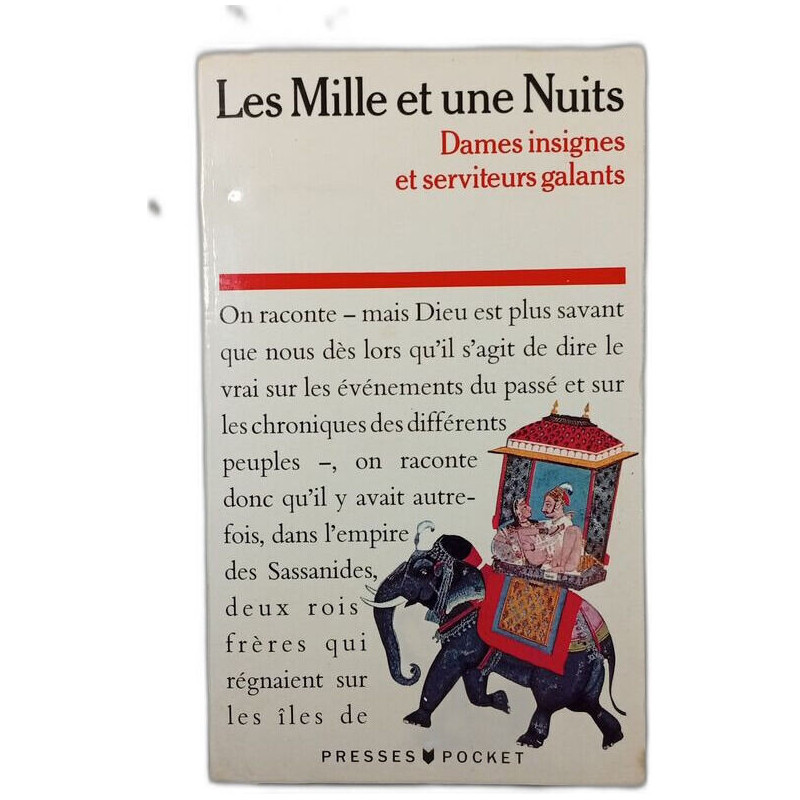 Les Mille et une Nuits Dames insignes et serviteurs galants