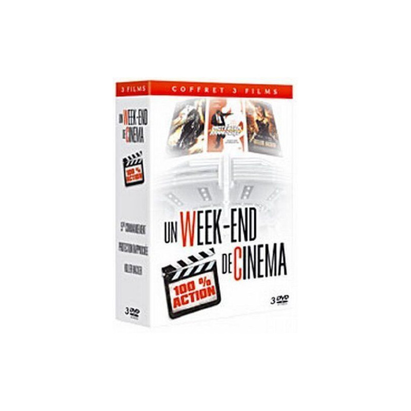 Coffret 3 DVD Un week-end de cinéma : action [FR Import] - Neuf...
