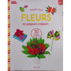 Fleurs en papier crépon