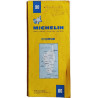 Michelin Carte 1/200 000 - 1 cm pour 2 km - avec relief Corse