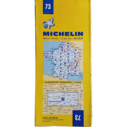 MICHELIN CARTE A 1/200 000 - 1 cm pour 2 km - AVEC RELIEF