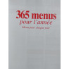 365 menus pour chaque jour de l'année