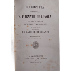 Exercitia Spiritualia S. P. Ignatii de Loyola cum versione...
