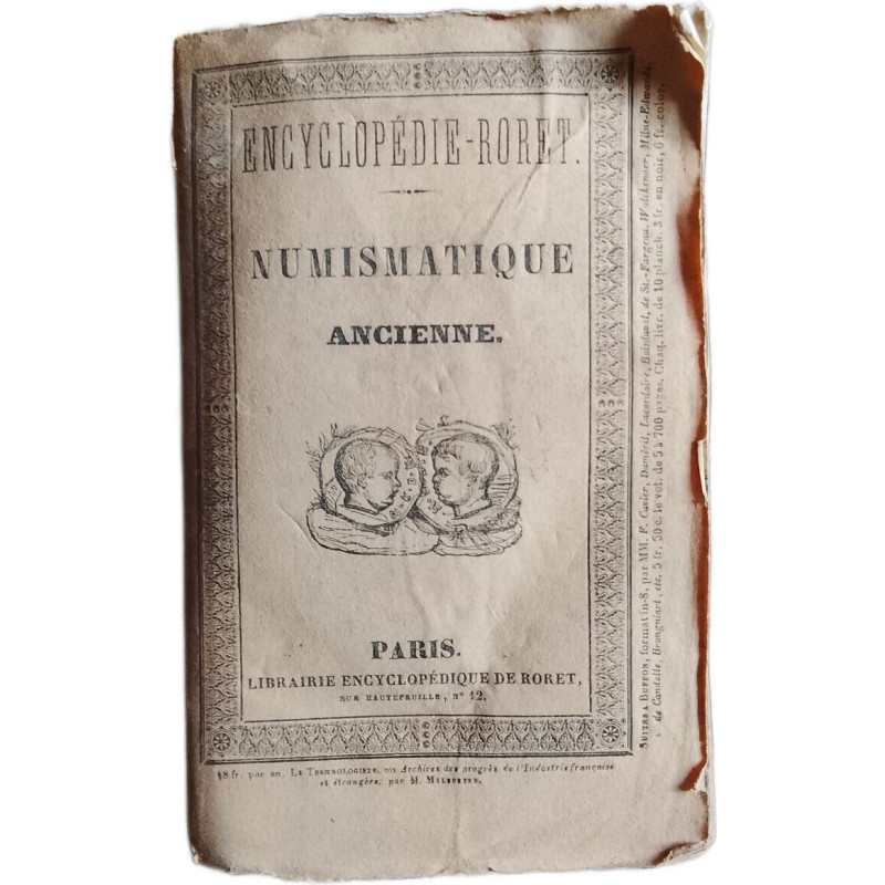 Encyclopédie Roret. Numismatique ancienne
