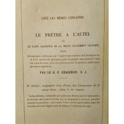 Nouveau cours de méditations sacerdotales ou Le Prêtre sanctifié...