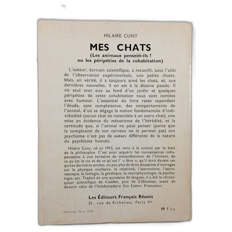 Mes chats