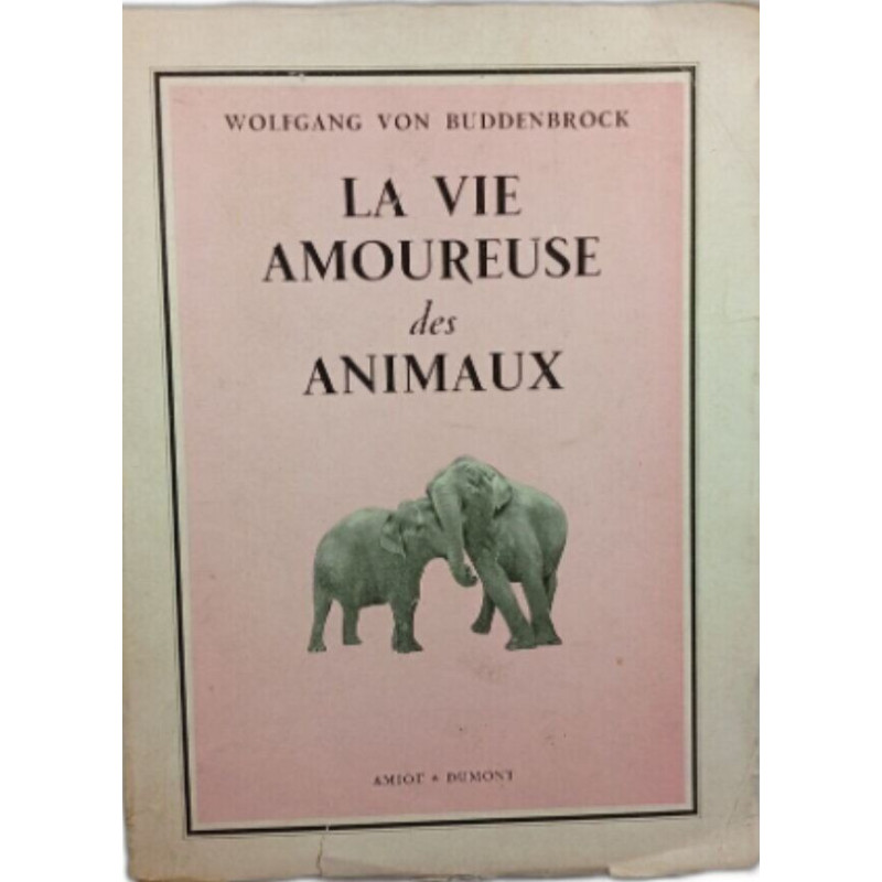 La vie amoureuse des animaux