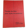 Paroles de Dieu pour toute circonstance