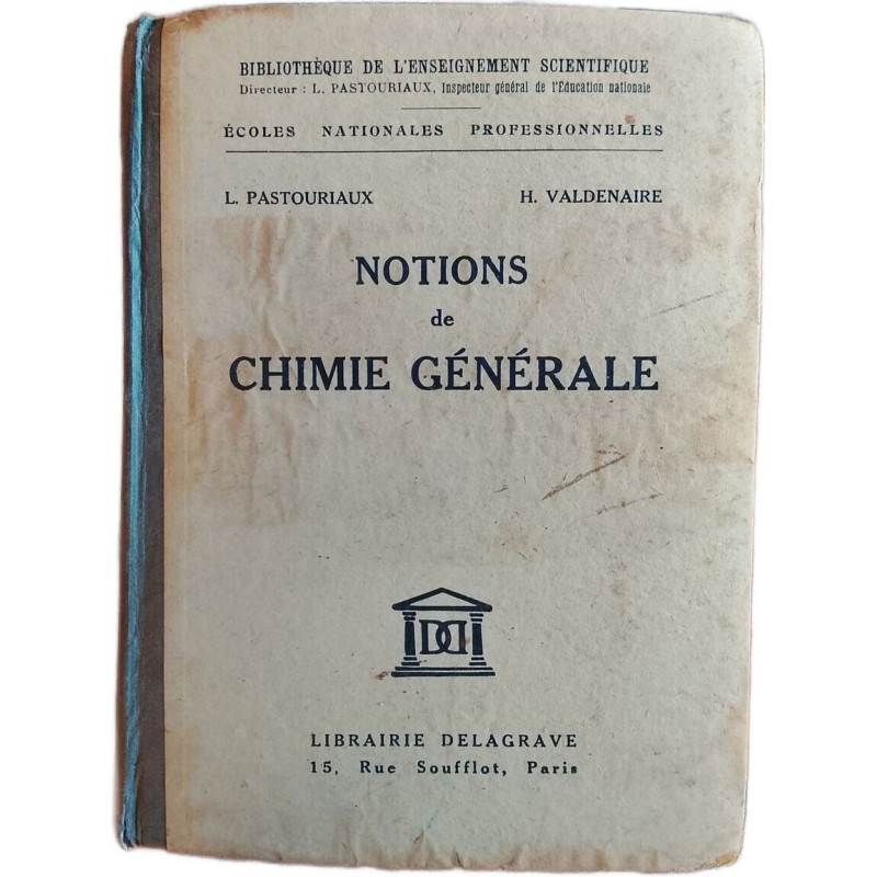 Notions de chimie générale