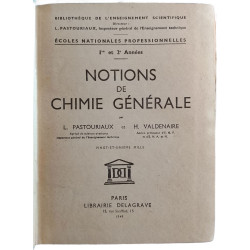 Notions de chimie générale