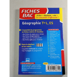 Fiches BAC T L ES Géographie