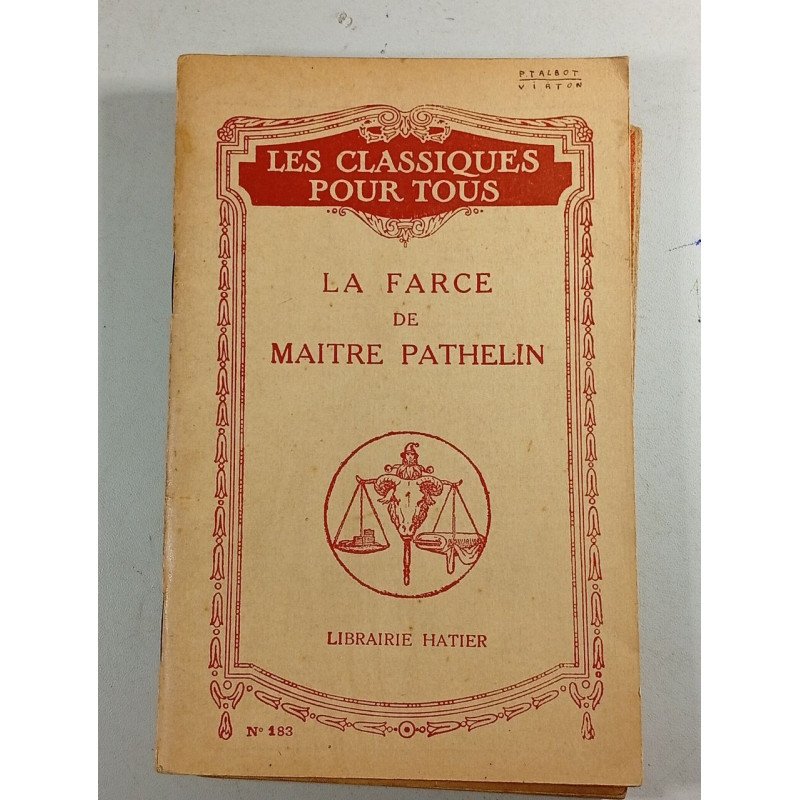 La Farce de Maître Pathelin