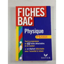 Fiches Bac Physique