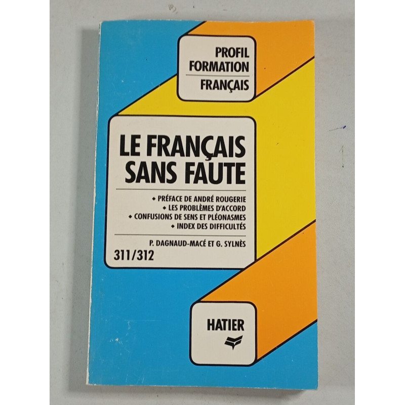Le français sans faute