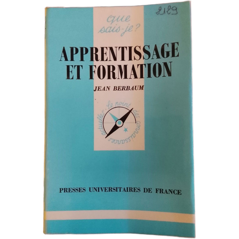 Apprentissage et formation