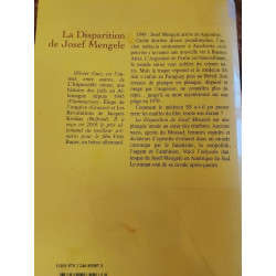 La Disparition de Josef Mengele