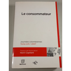 Le consommateur: Journées colombiennes - Tome LVII / 2007