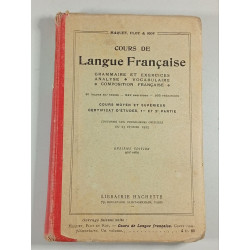 Cours de Langue Française