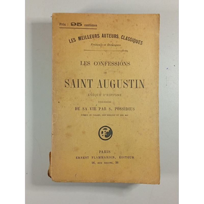 Les Confessions de Saint Augustin