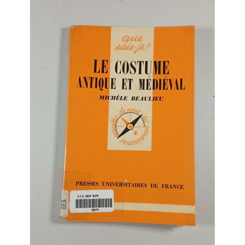 Le costume antique et médiéval
